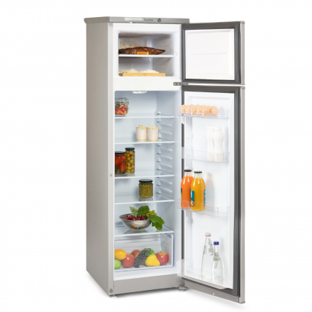 Холодильник БИРЮСА M424 205л металлик