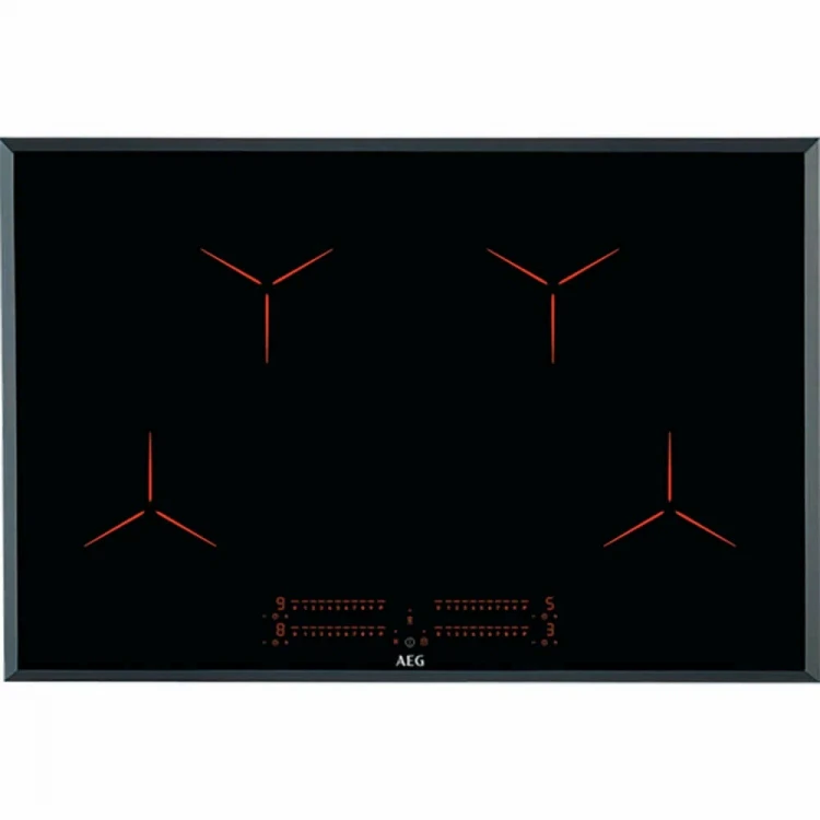 Индукционная варочная панель AEG IPE84531FB,независимая, конфорок - 4 шт, панель - стеклокерамика, 7350 Вт