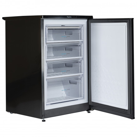 Морозильная камера Бирюса B514, объем 110 л, A+, механическое управление, перевешивания двери