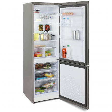 Холодильник БИРЮСА M6127 345л металлик