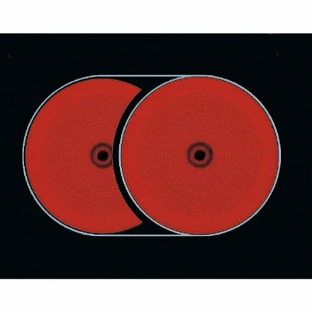 Электрическая варочная панель Electrolux EHF6547FXK, 4 конфорки стеклокерамика, черный