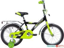 Детский велосипед Novatrack Astra 14 2020 143ASTRA.BK20 (черный/салатовый)