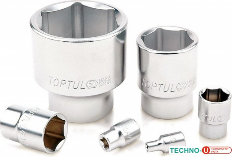 Набор торцевых головок Toptul BAEA1216 1 предмет