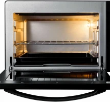 Мини-печь HYUNDAI MIO-HY096, сенсорное управление, 28 л, 1.6 кВт, до 250 градусов