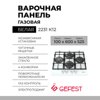 Варочная панель GEFEST 2231 К12