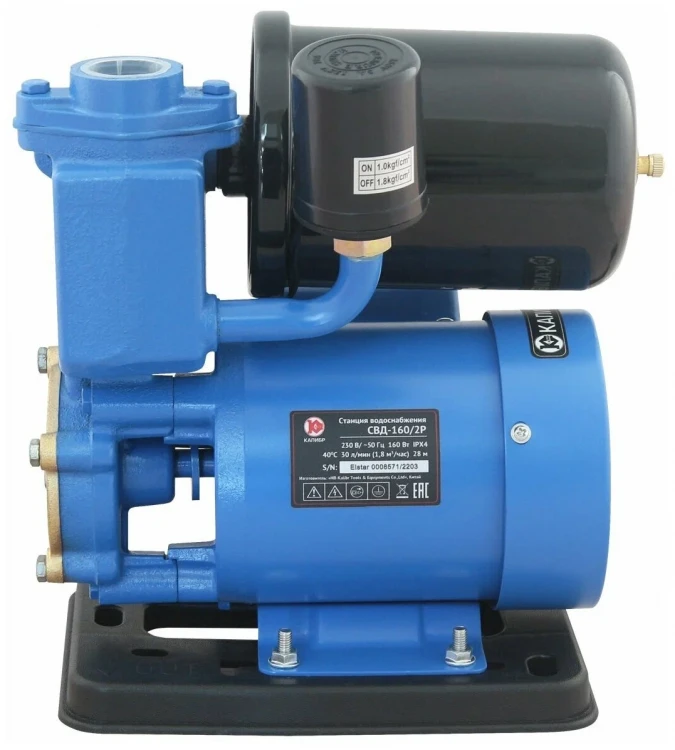 Станция водоснабжения КАЛИБР СВД-160/2Р