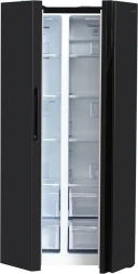 Холодильник Hyundai CS4505F, черная сталь