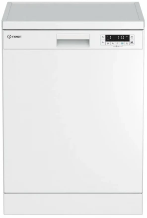 Посудомоечная машина Indesit DF 4C68 D белый, вместимость комплектов посуды 14, 6 программ, полноразмерная, конденсационная