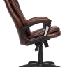 Компьютерное кресло TetChair Комфорт 8447 для руководителя, обивка: искусственная кожа, цвет: коричневый 2 TONE
