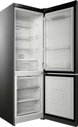 Холодильник INDESIT ITS 5180 NG, 298 л, внешнее покрытие-металл, размораживание - No Frost, дисплей, 60 см х 185 см х 62 см 