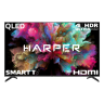 75" Телевизор HARPER 75Q850TS, 4K UHD, QLED, черный, Smart TV