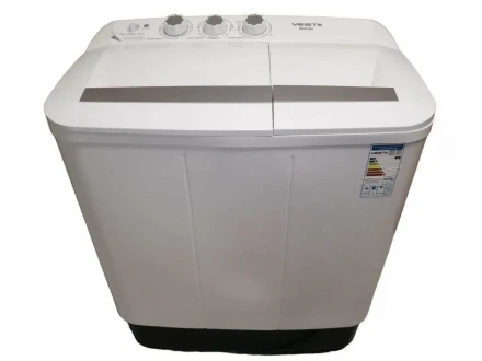 Стиральная машина Vesta WMC 60P белый, максимальная загрузка белья 6 кг, тип загрузки вертикальная, 