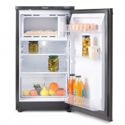 Холодильник БИРЮСА W408 115л матовый графит