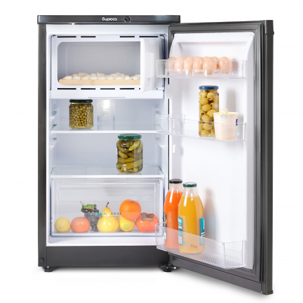 Холодильник БИРЮСА W408 115л матовый графит