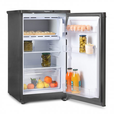 Холодильник БИРЮСА W408 115л матовый графит