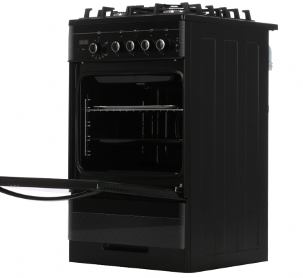 Кухонная плита GEFEST 5500-03 0044, газовая, газ-контроль, 52 л, электроподжиг, 4 конфорки 