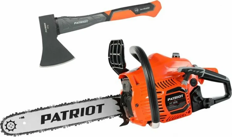 Бензопила Patriot PT 3816 с топором Patriot APF-600 220105521