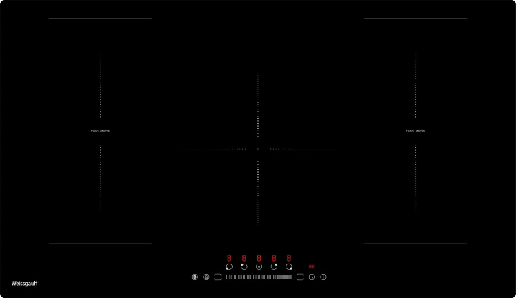 Индукционная варочная панель WEISSGAUFF HI 950 BSC DUAL FLEX INVERTER 