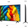 Телевизор UHD 55" LG 4K 55NANO80A6B.ARUG