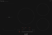 Варочная панель ELTRONIC (88-17) 5 конфорок индукционная черный