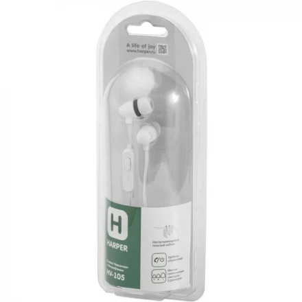 Наушники Harper HV-105 (белый)