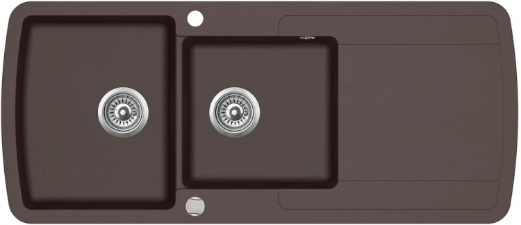 Кухонная мойка Aquasanita Lira SQL201AW (cerrus 120)