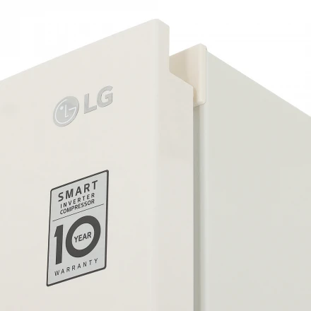 Холодильник LG GC-B509SESM бежевый, 384 л, внешнее покрытие-металл, размораживание No Frost