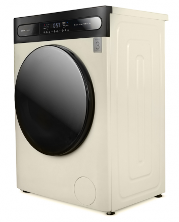 Стиральная машина с сушкой CENTEK CT-1958, бежевая, 1400 об/мин, 8/5 кг, 11 режимов, инверторная