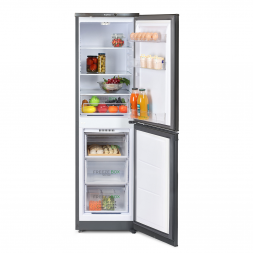 Холодильник БИРЮСА W420 205л матовый графит