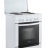 Электрическая плита GEFEST 6140-01, белый, эмалированная, 4 зоны нагрева, A, 55 л, регулировочные ножки 