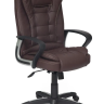 Компьютерное кресло TetChair Барон 9782 для руководителя, обивка: искусственная кожа, цвет: коричневый