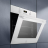 Духовой шкаф электрический Electrolux EOF3H40BW, белый, 8 режимов, 65 л, паровая очистка