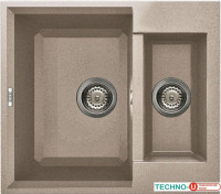 Кухонная мойка Elleci Easy 150 Tortora 43