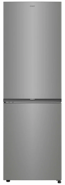 Двухкамерный холодильник Candy CFN6185S серебристый, No Frost, 12 кг/сут, A