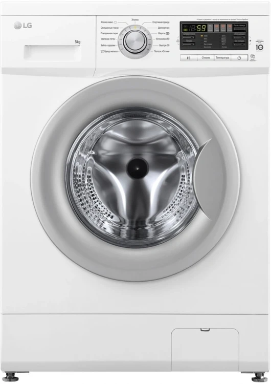 Стиральная машина LG F10B8LD7 класс: A загр. фронтальная макс.: 5 кг инверторный мотор