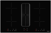 Индукционная варочная панель WEISSGAUFF HI 840 TESLA CROSS AIR + FAN HOOD 