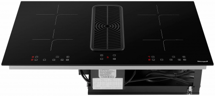 Индукционная варочная панель WEISSGAUFF HI 840 TESLA CROSS AIR + FAN HOOD 