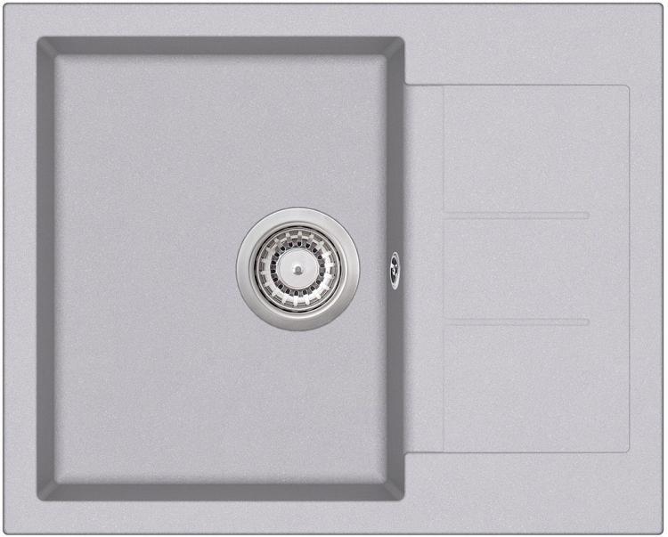 Кухонная мойка Aquasanita Tesa SQT102AW (alumetallic 202)