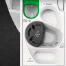 Стиральная машина AEG LWR75965O, с сушкой, 9 кг, инверторный двигатель, белая
