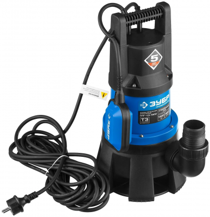 Дренажный насос Зубр НПГ-Т3-1300