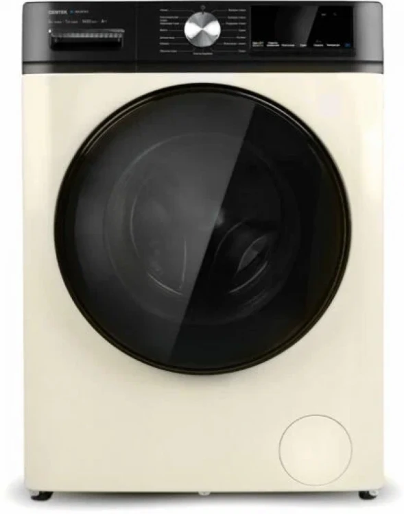 Стиральная машина с сушкой CENTEK CT-1960, бежевый, 8/5 кг, 1400 об/мин, инверторная 