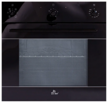 Электрический духовой шкаф De Luxe 6006.03эшв-033, черный