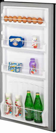 Холодильник NORDFROST NR 508 B BLACK , 149 л, внешнее покрытие-металл, 50.1 см х 107 см х 53.2 см