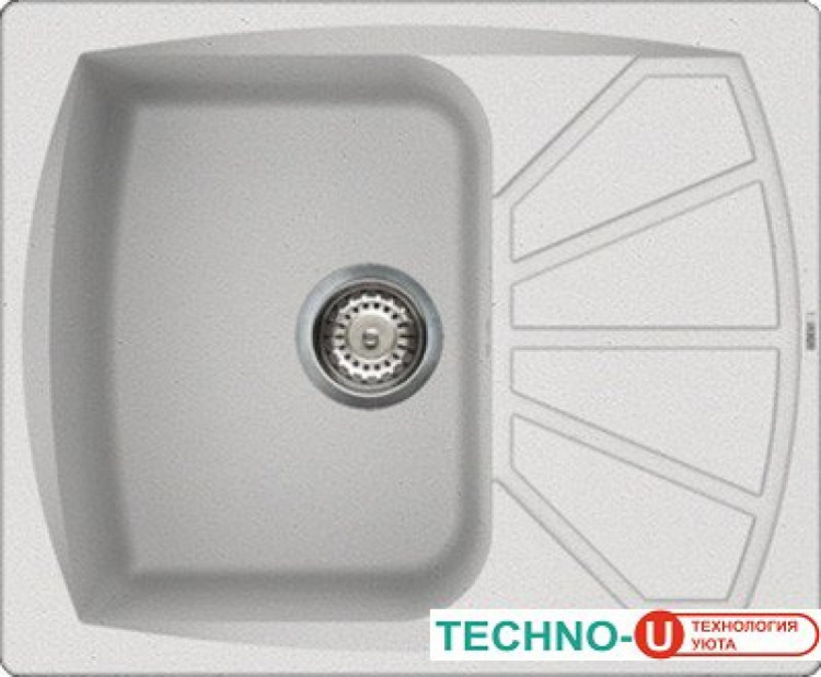 Кухонная мойка Elleci Living 125 Bianco 52