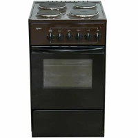 Электрическая плита Лысьва ЭП 401 CT коричневый, эмалированная, 4 конфорки, 57 л, традиционная очистка, поворотное управление