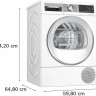 Сушильная машина Bosch WQG245DEPL 