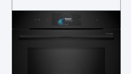 Электрический духовой шкаф с микроволнами Bosch Serie 8 HNG978NB1, черный, пиролитическая очистка