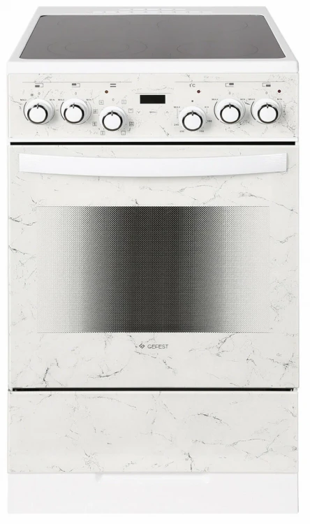Электрическая плита GEFEST 5560-03 0042, таймер, термостат, индикатор остаточного тепла