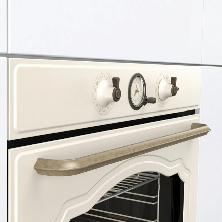 Духовой шкаф GORENJE BOS67372CLI, слоновая кость, 77 л, 11 режимов, телескопические направляющие