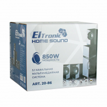 Акустика ELTRONIC (20-86) HOME SOUND черный